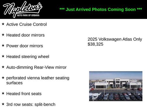 Gray 2025 Volkswagen Atlas 2.0T SEL