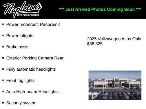 Gray 2025 Volkswagen Atlas 2.0T SEL