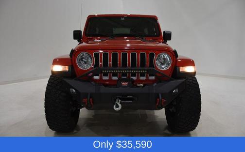 Firecracker Red Clearcoat 2022 Jeep Wrangler Unlimited Sahara