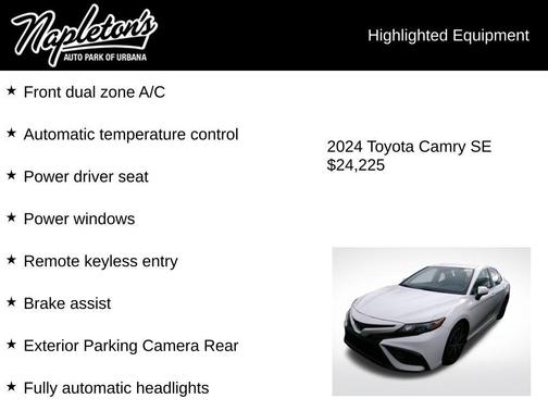 2024 Toyota Camry SE