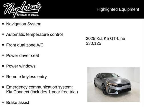 2025 Kia K5 GT-Line