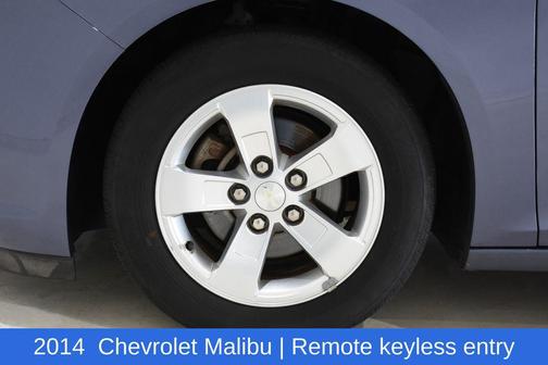 Atlantis Blue Metallic 2014 Chevrolet Malibu 1LS