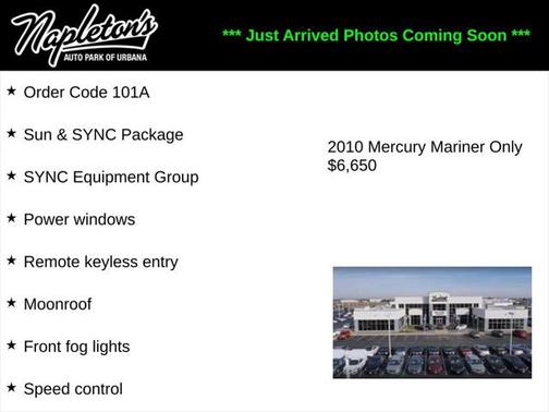 2010 Mercury Mariner Base