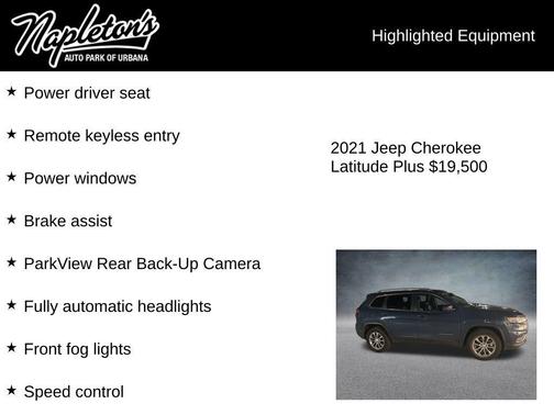 2021 Jeep Cherokee Latitude Plus