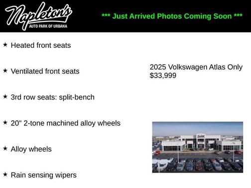 2025 Volkswagen Atlas 2.0T SE w/Technology