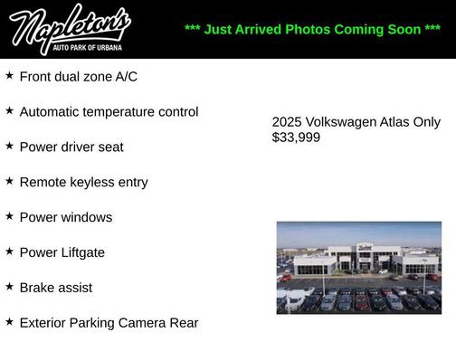 2025 Volkswagen Atlas 2.0T SE w/Technology