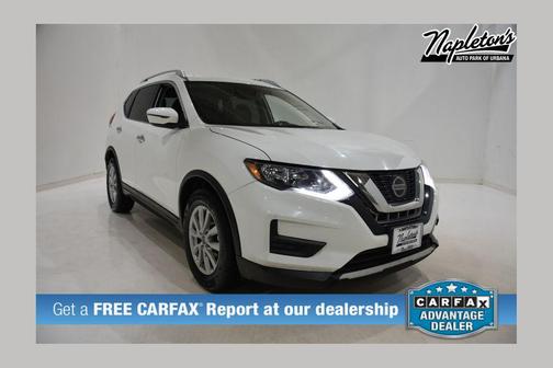Glacier White 2019 Nissan Rogue SV