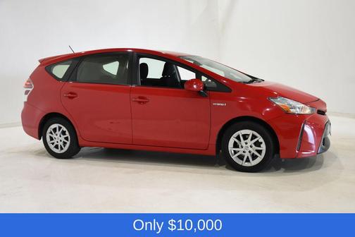 Absolutely Red 2015 Toyota Prius v Two