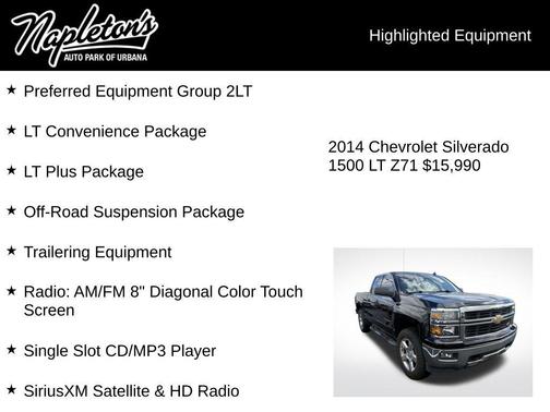 2014 Chevrolet Silverado 1500 2LT