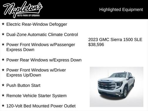 2023 GMC Sierra 1500 SLE