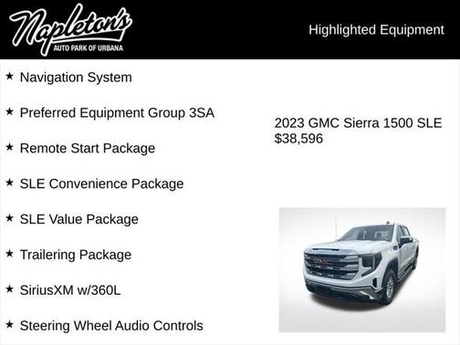 2023 GMC Sierra 1500 SLE