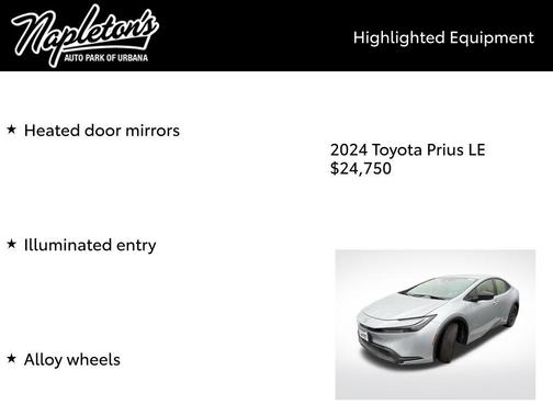 2024 Toyota Prius LE