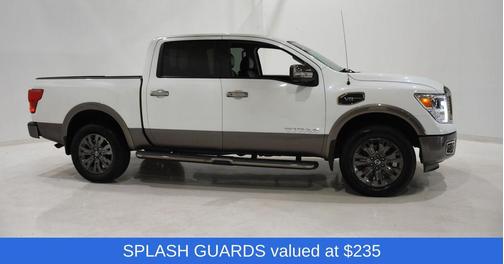 Pearl White 2017 Nissan Titan Platinum Reserve