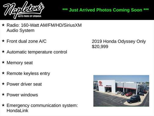 2019 Honda Odyssey EX-L