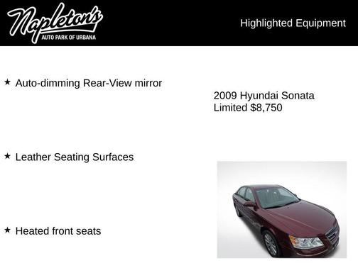 2009 Hyundai SONATA Limited