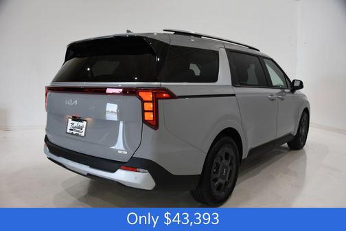Ceramic Silver 2026 Kia Carnival Hybrid EX