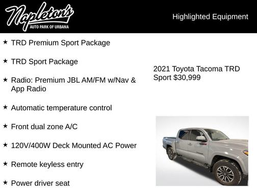 2021 Toyota Tacoma TRD Sport
