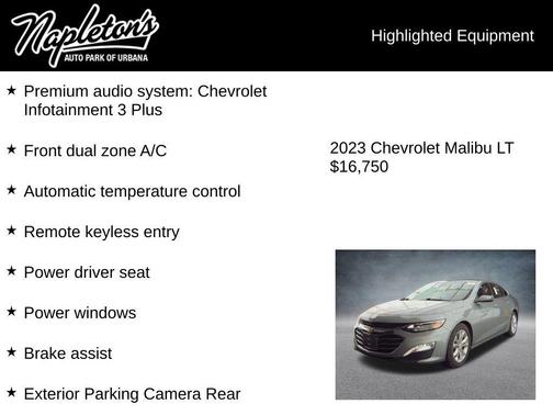 2023 Chevrolet Malibu FWD 1LT