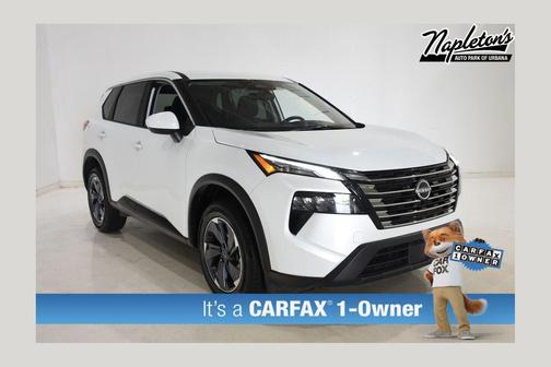 Everest White Pearl 2025 Nissan Rogue SV