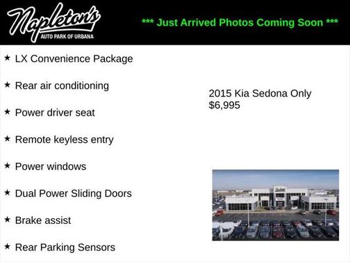 2015 Kia Sedona LX