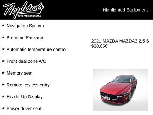 2021 Mazda Mazda3 AWD w/Premium Package
