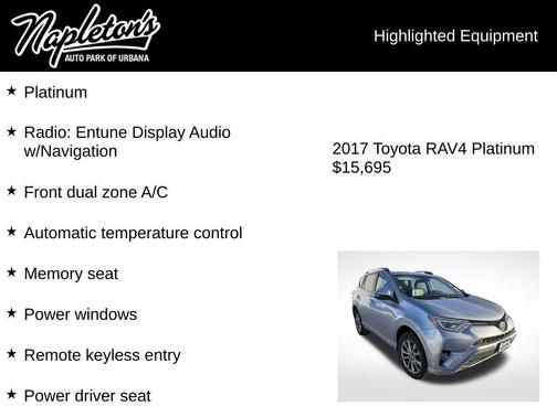 2017 Toyota RAV4 Platinum