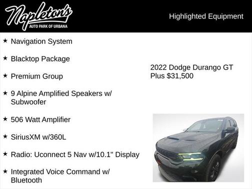 2022 Dodge Durango GT Plus