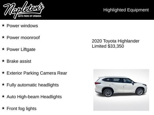 2020 Toyota Highlander Limited