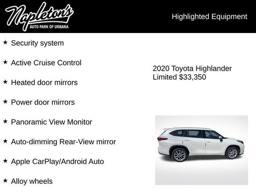 2020 Toyota Highlander Limited