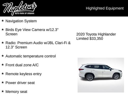 2020 Toyota Highlander Limited