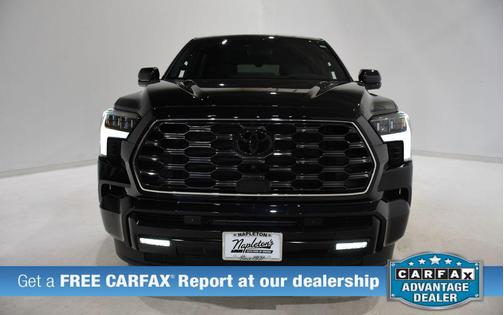 Midnight Black Metallic 2025 Toyota Sequoia Platinum