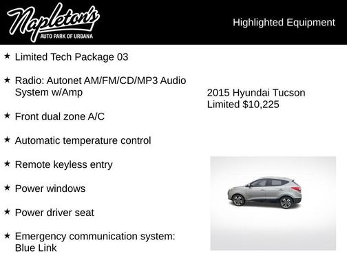 2015 Hyundai TUCSON Limited