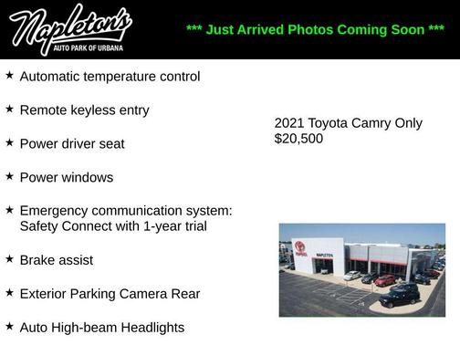 Predawn Gray Mica 2021 Toyota Camry SE