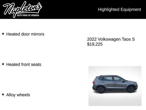 2022 Volkswagen Taos 1.5T S