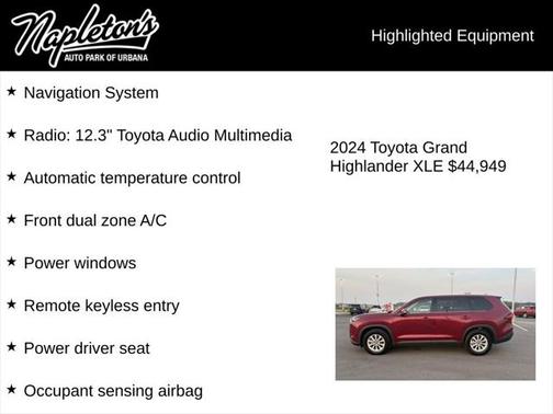 2024 Toyota Grand Highlander XLE