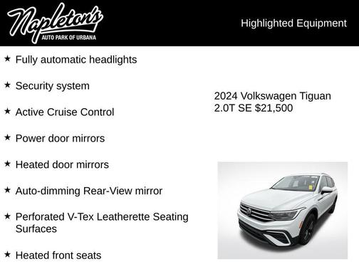 2024 Volkswagen Tiguan 2.0T SE
