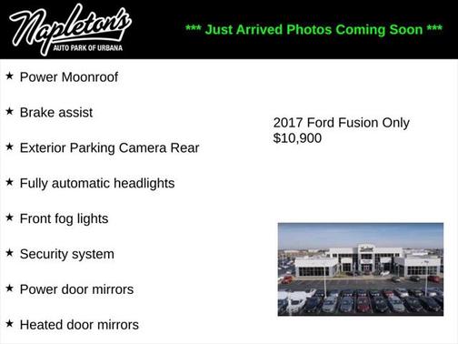 2017 Ford Fusion Sport