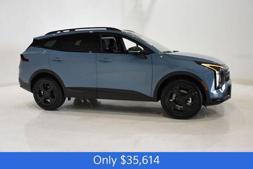 Heritage Blue 2026 Kia Sportage X-Line