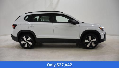 Pure White 2026 Volkswagen Taos S