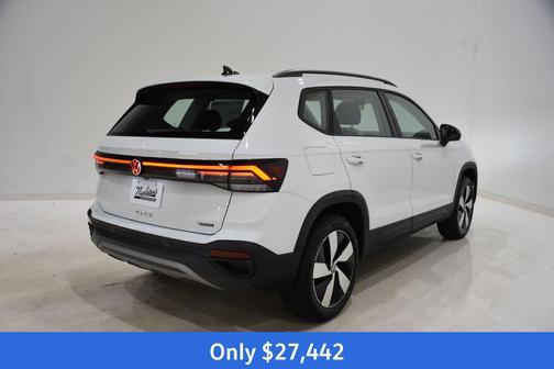 Pure White 2026 Volkswagen Taos S