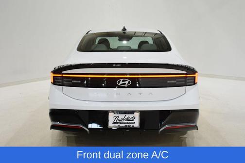 Serenity White 2026 Hyundai SONATA SEL