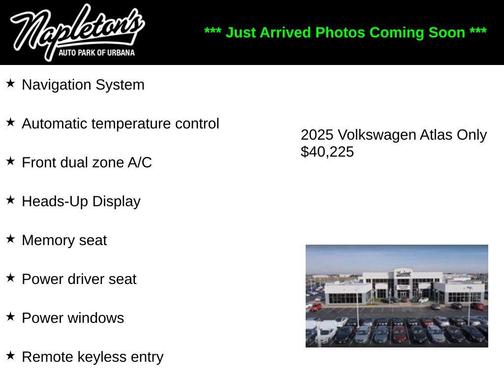 2025 Volkswagen Atlas 2.0T SEL