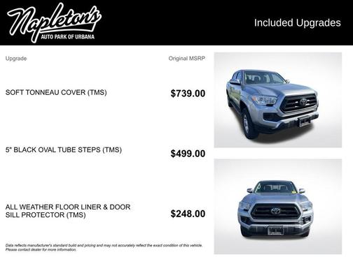Celestial Silver Metallic 2022 Toyota Tacoma SR