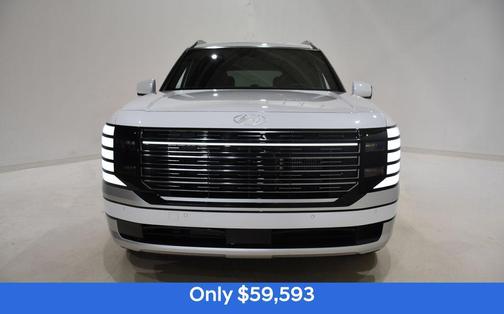 Creamy White Pearl 2026 Hyundai Palisade Hybrid Calligraphy