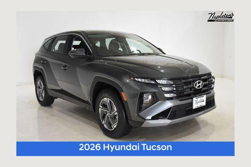 Amazon Gray 2026 Hyundai TUCSON Hybrid Blue SE