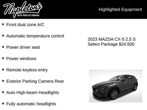 2023 Mazda CX-5 2.5 S Select Package