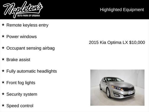 2015 Kia Optima LX