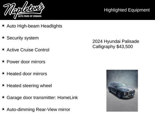 Steel Graphite 2024 Hyundai PALISADE Calligraphy