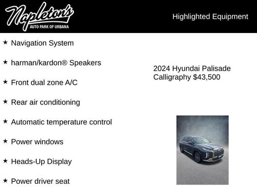 Steel Graphite 2024 Hyundai PALISADE Calligraphy