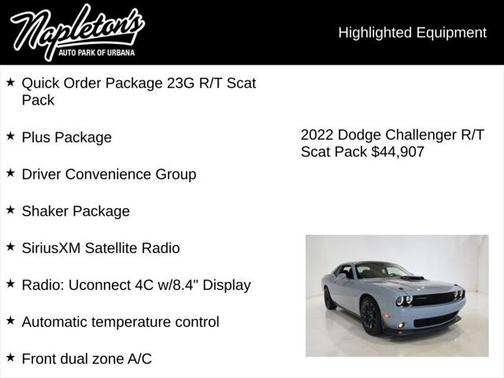 2022 Dodge Challenger R/T Scat Pack